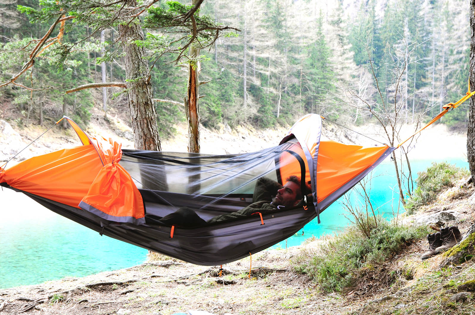Flying tent works up top or down low - Advanced Textiles Association