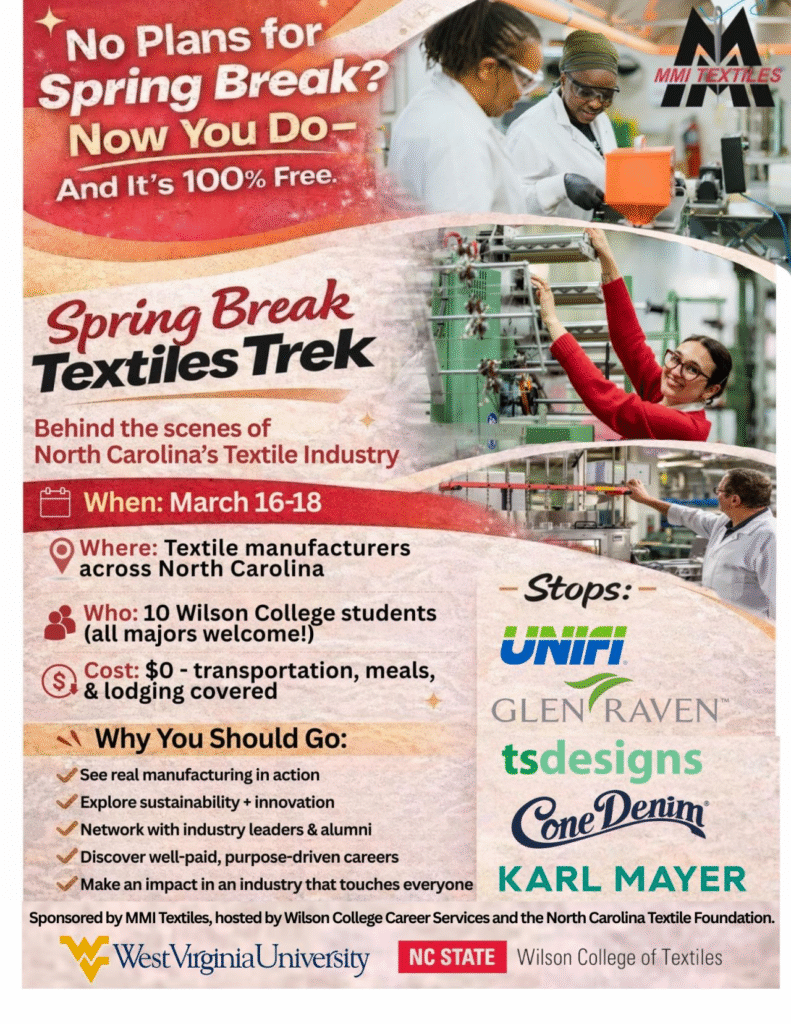 Wilson College of Textiles, North Carolina Textile Foundation to host ...
